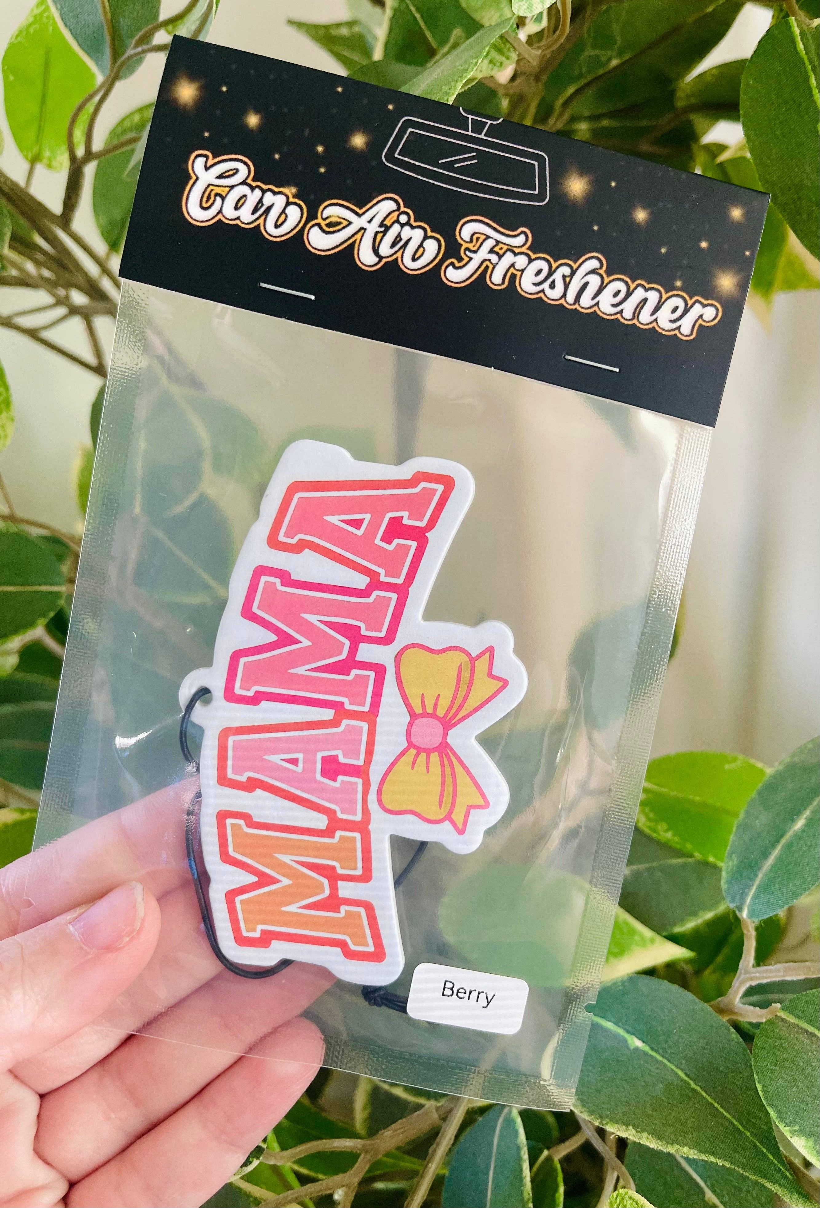 Mama with Bow Air Freshener