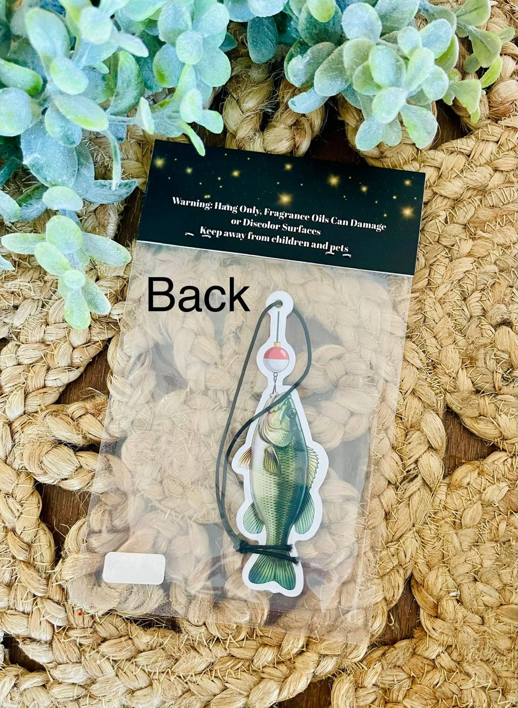 Bass Fish Air Freshener