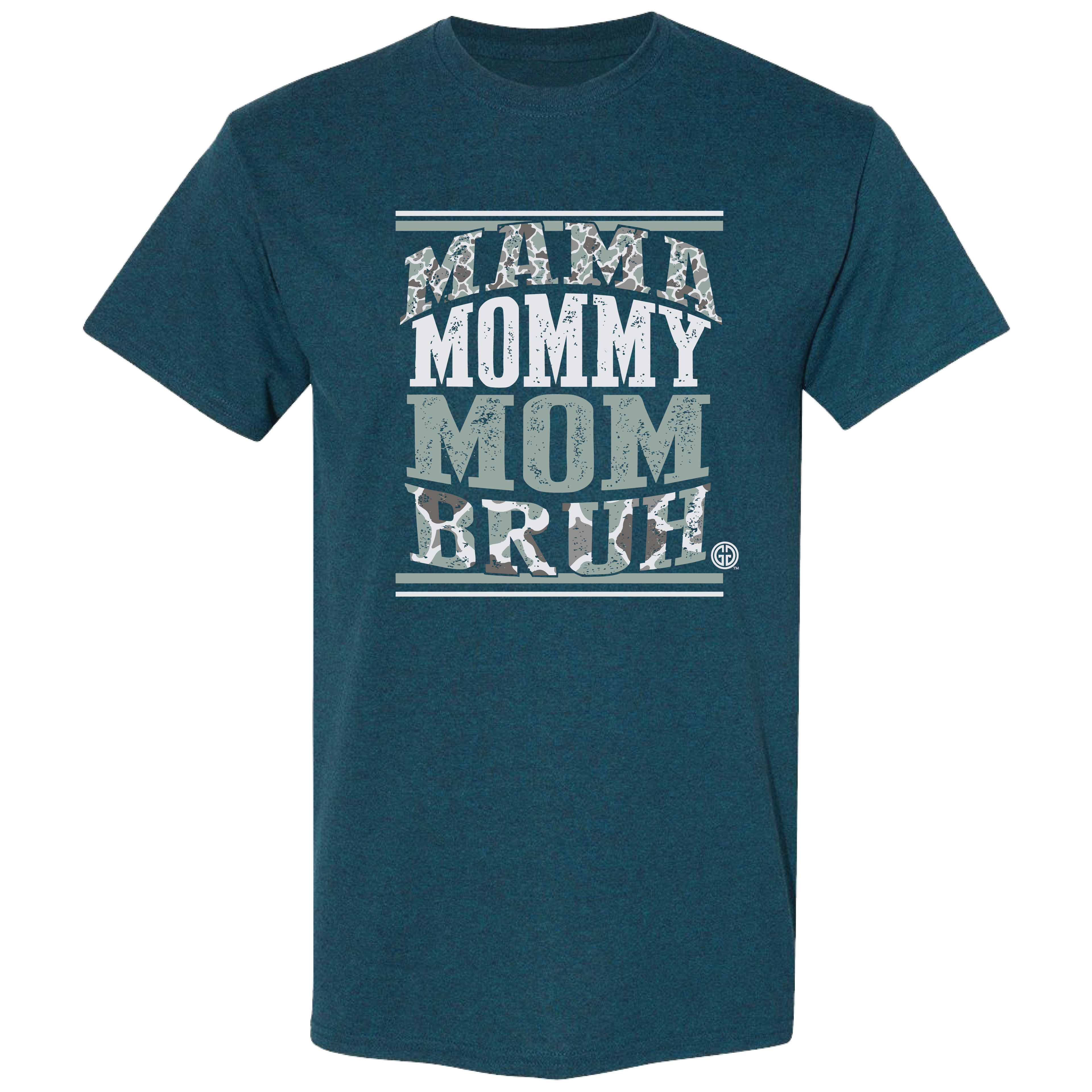 GGO-2788 Mama Bruh Camo - Midnight: MIDNIGHT / Adult XXX-Large