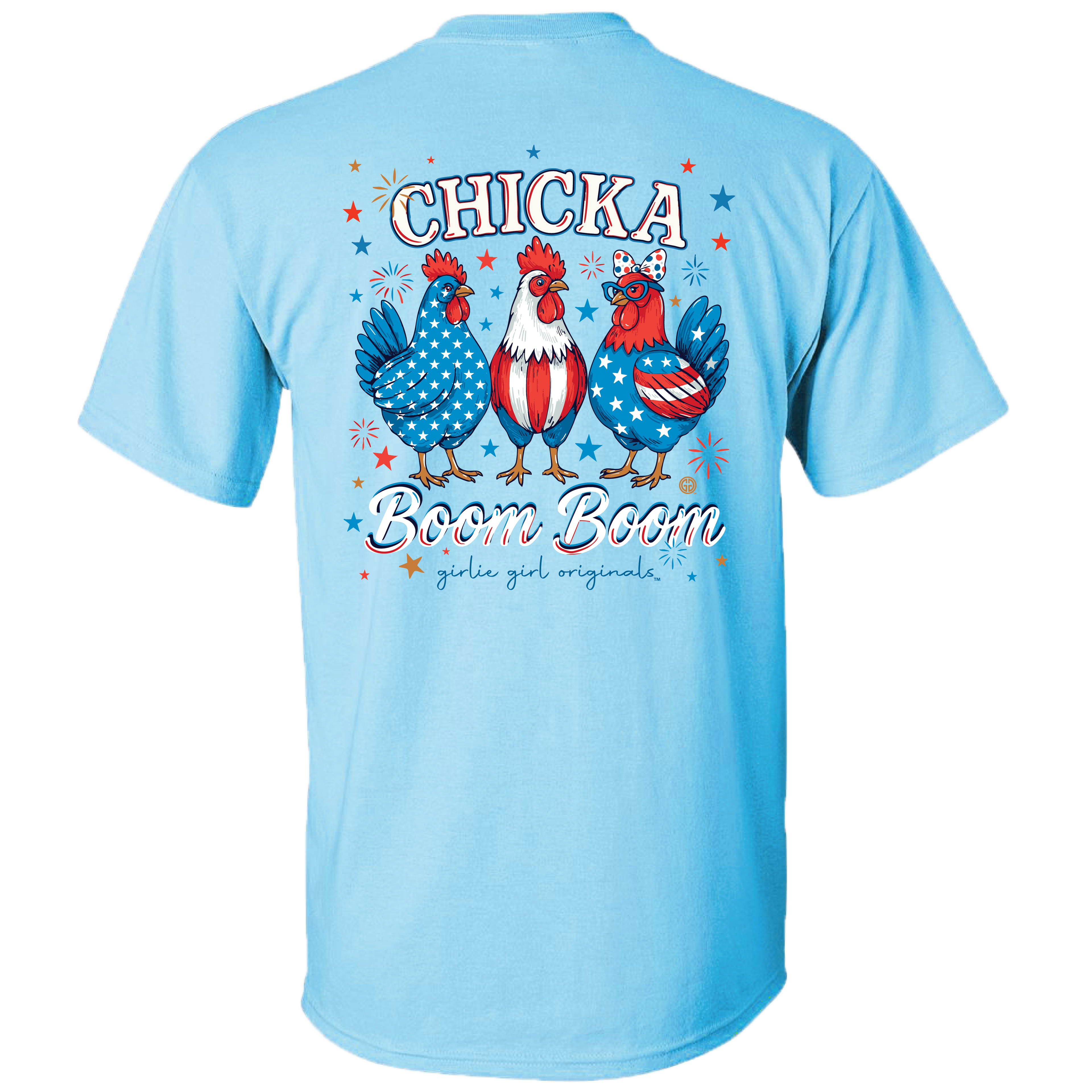 GGO-2801 Boom Boom - Sky Blue: Sky Blue / Adult X-Large