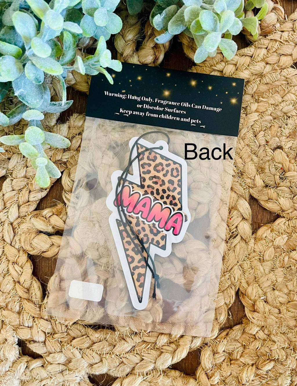 Mama Lightening Bolt Air Freshener