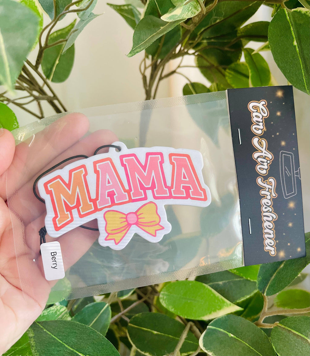 Mama with Bow Air Freshener