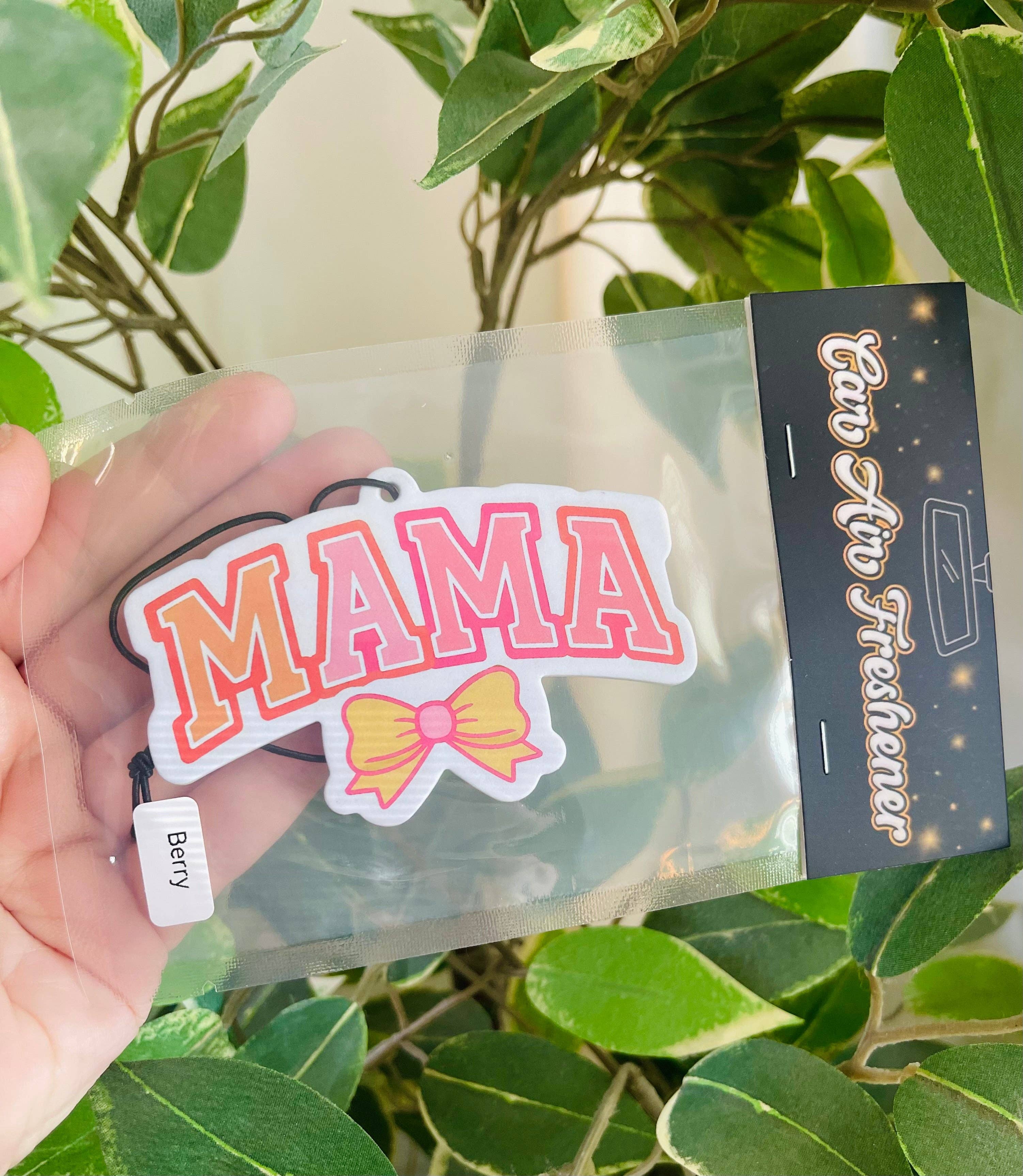 Mama with Bow Air Freshener