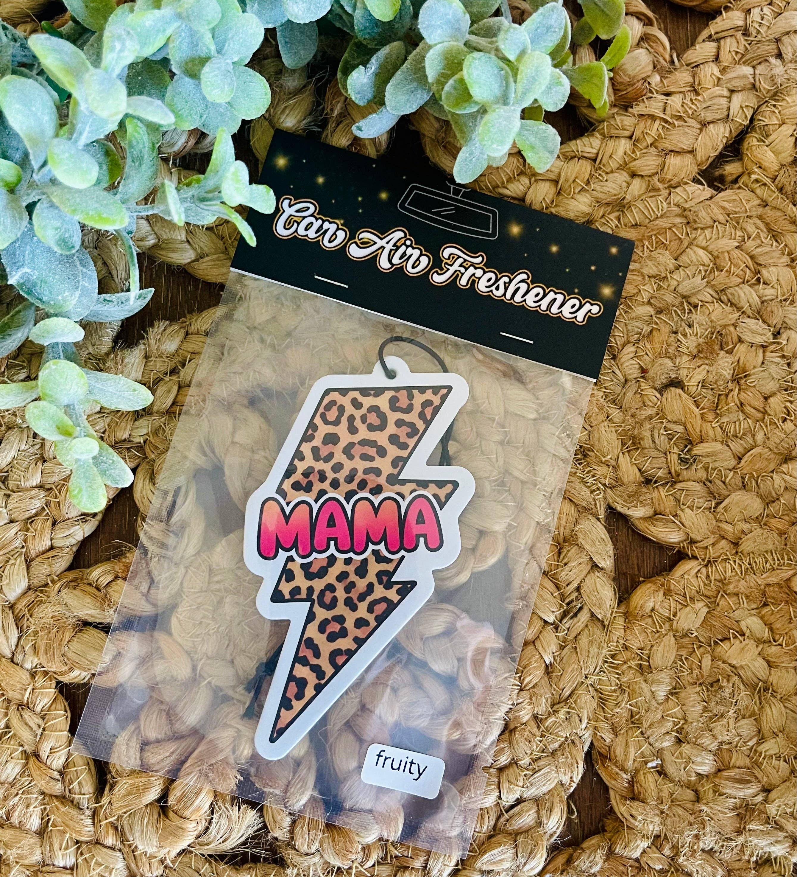 Mama Lightening Bolt Air Freshener