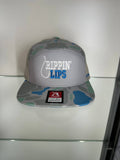 Rippin' Lips Hat: Blue Camo