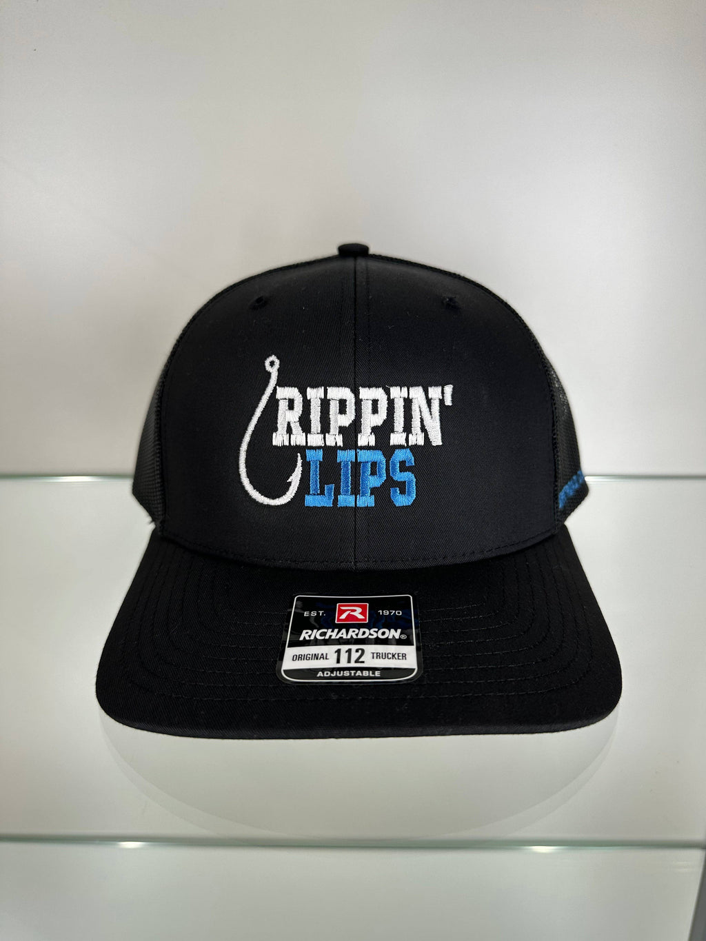 Rippin' Lips Hat: Blue Camo