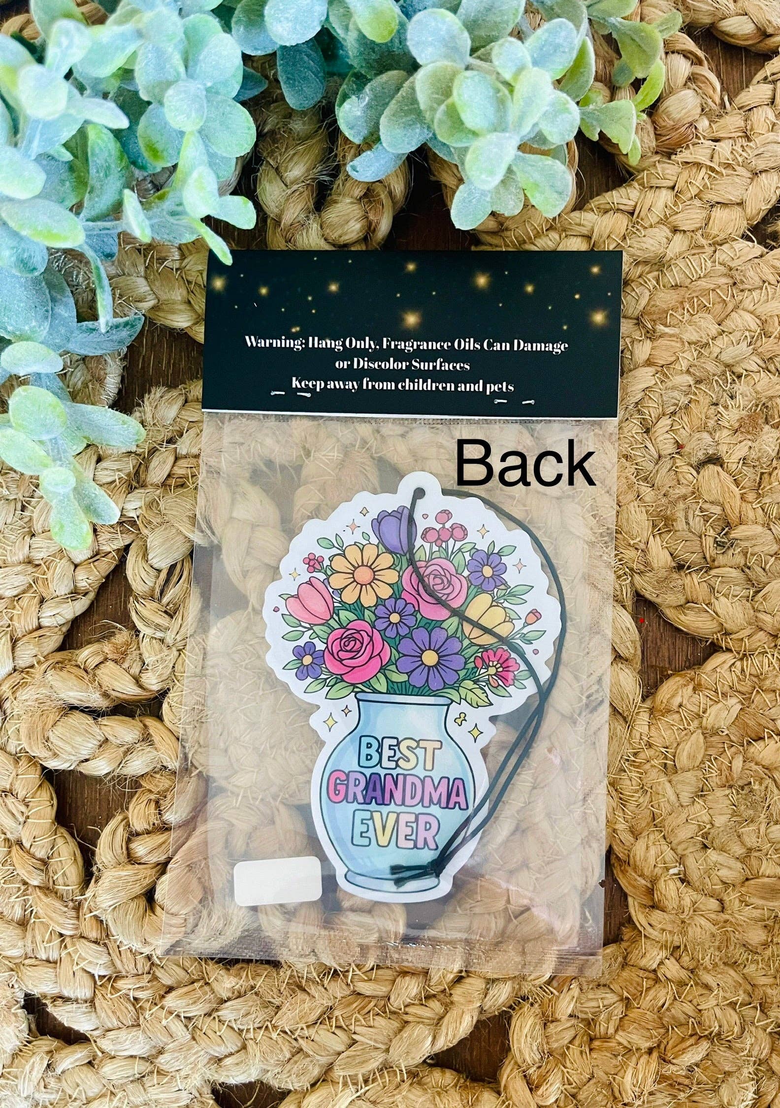 Best Grandma Ever Air Freshener